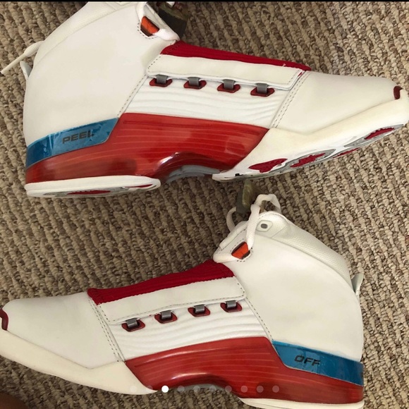 Air Jordan 17 XVII OG (2002) Varsity Red Size 11 - Picture 2 of 7